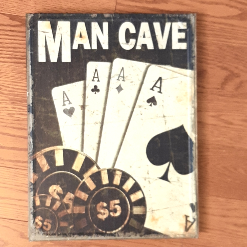 5pc Man Cave Wall Decor